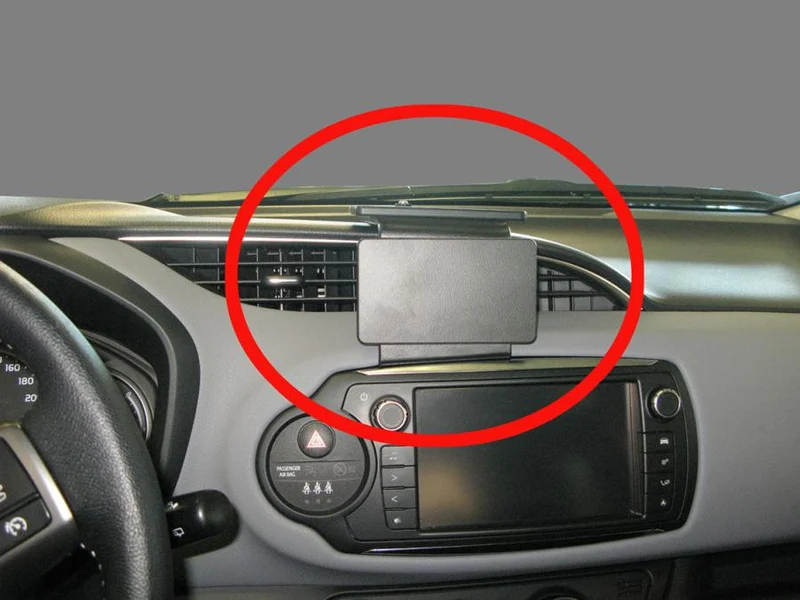 ProClip Fahrzeughalter 213537 - Mittelbefestigung, extra starke Montageplattform. - Toyota Yaris 15-20