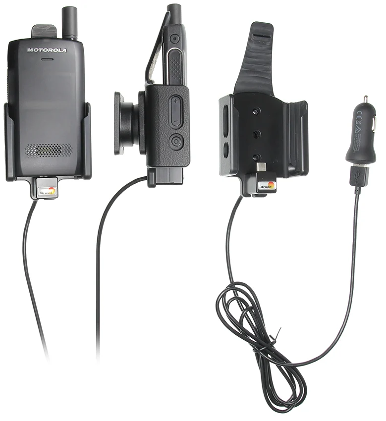 Gerätehalter 721011 mit Ladefunktion - für Funkgeräte - Motorola ST7000