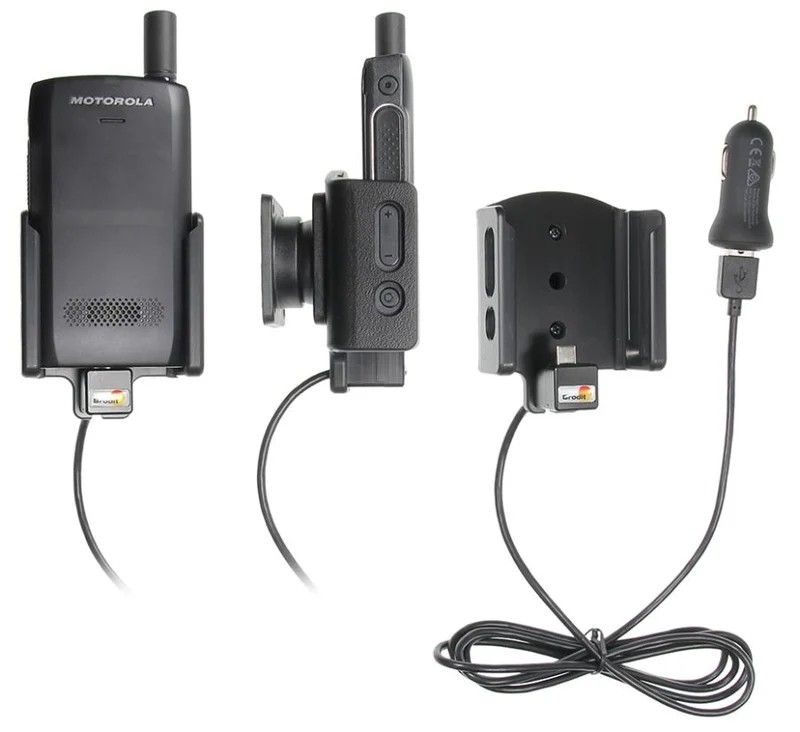 Gerätehalter 721001 mit Ladefunktion - für Funkgeräte - Motorola ST7000