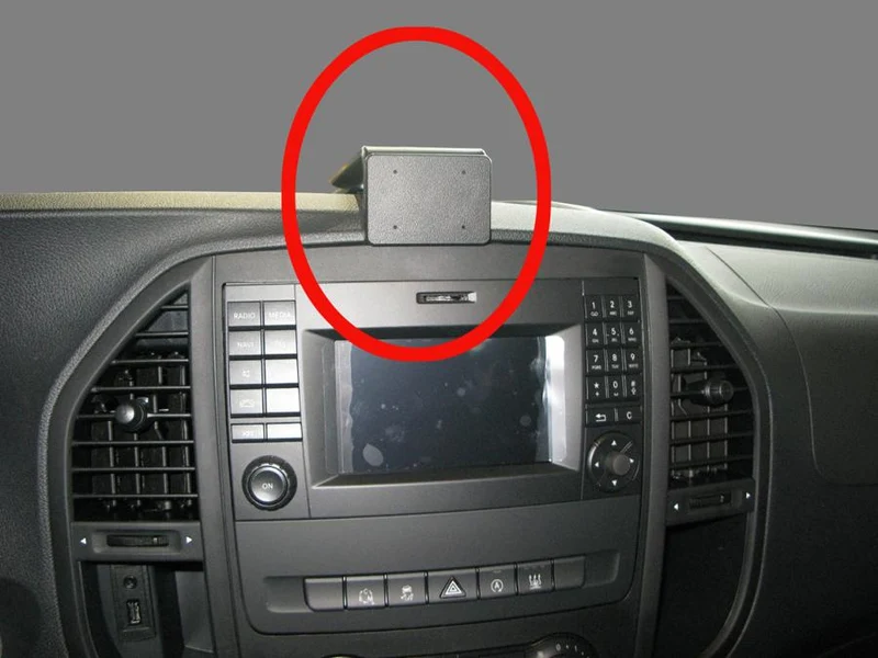 ProClip Fahrzeughalter 213531 - Mittelbefestigung, extra starke Montageplattform. - Mercedes Benz Vito 15-23