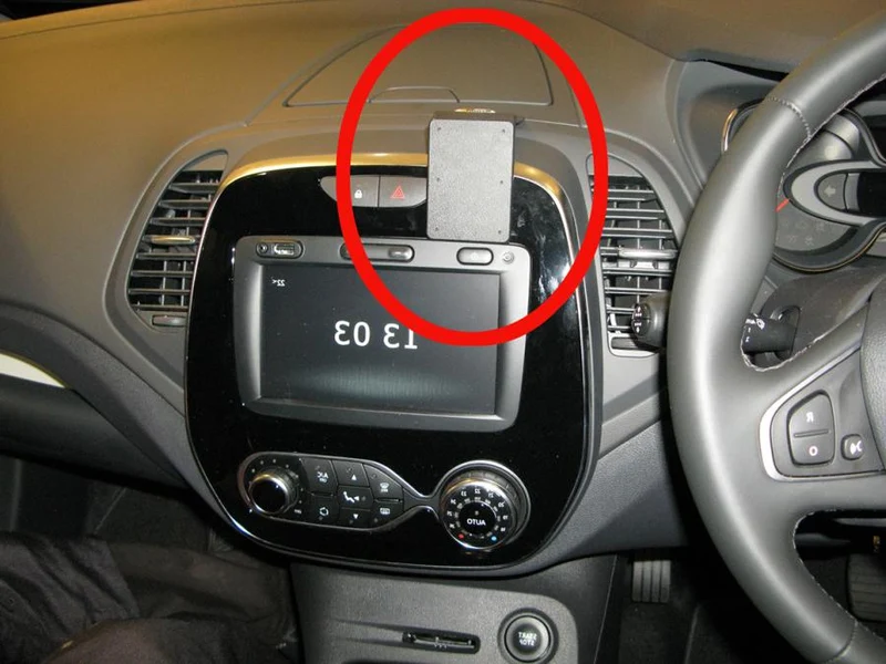 ProClip Fahrzeughalter für Rechtslenker 655340 - Mittelbefestigung- NICHT für R-Link - Renault Captur 18-19