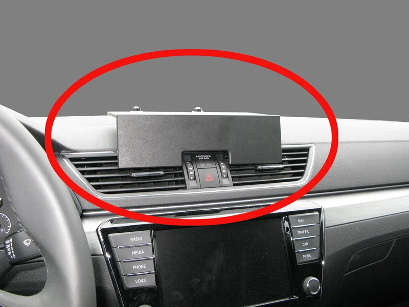 ProClip Fahrzeughalter 213527 - Mittelbefestigung, extra starke Montageplattform. - Skoda Superb 16-23