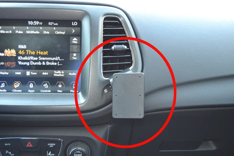 ProClip Fahrzeughalter 855324 - Winkelbefestigung - Jeep Compass 17-21