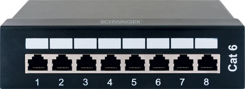 8-Port Patchpanel