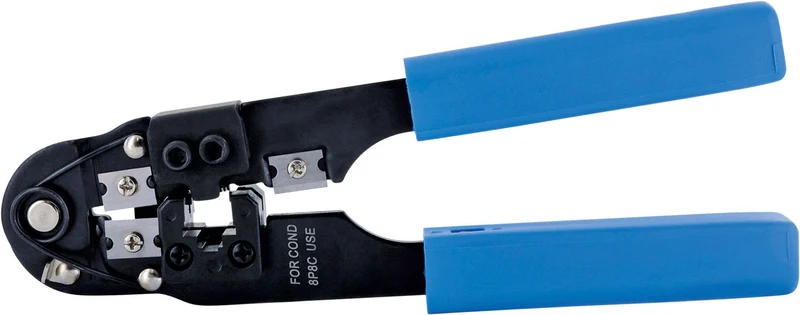 Crimpzange für RJ45-Stecker