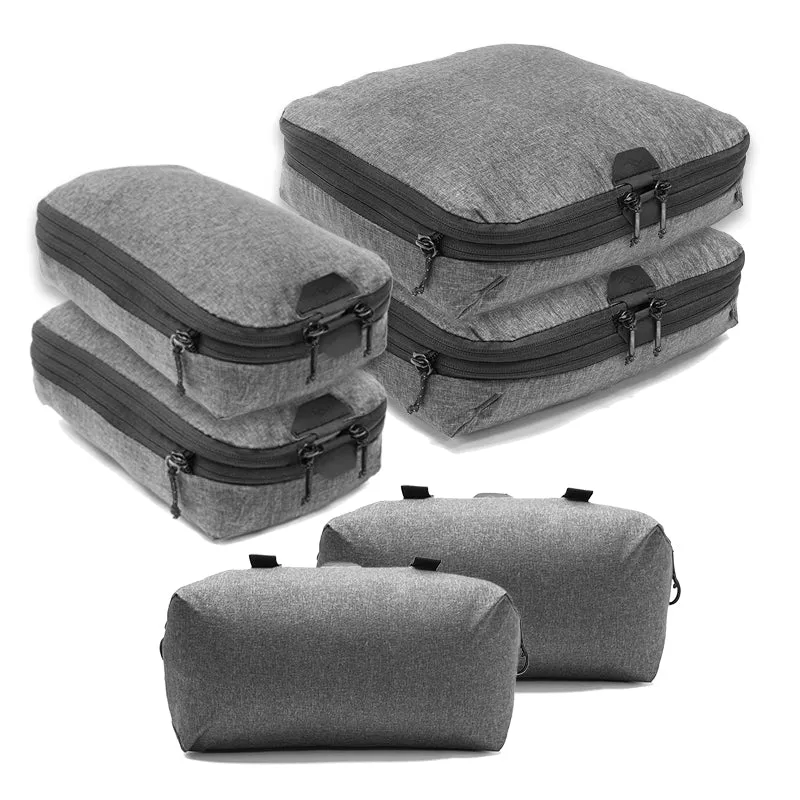 Packing Cube | Charcoal | Set of 6
