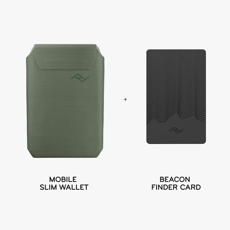 Mobile Slim Wallet + Bundle 1 | Sage | Nylon
