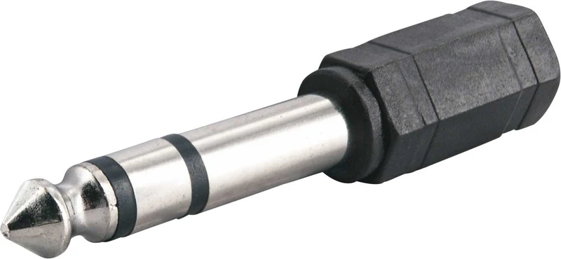 Kopfhöreradapter Klinke 3,5 mm auf 6,3 mm