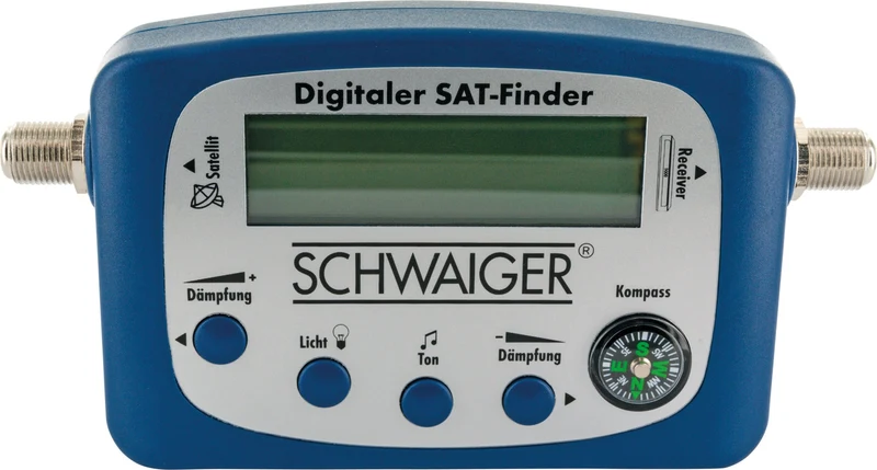 SAT-Finder mit LCD-Display