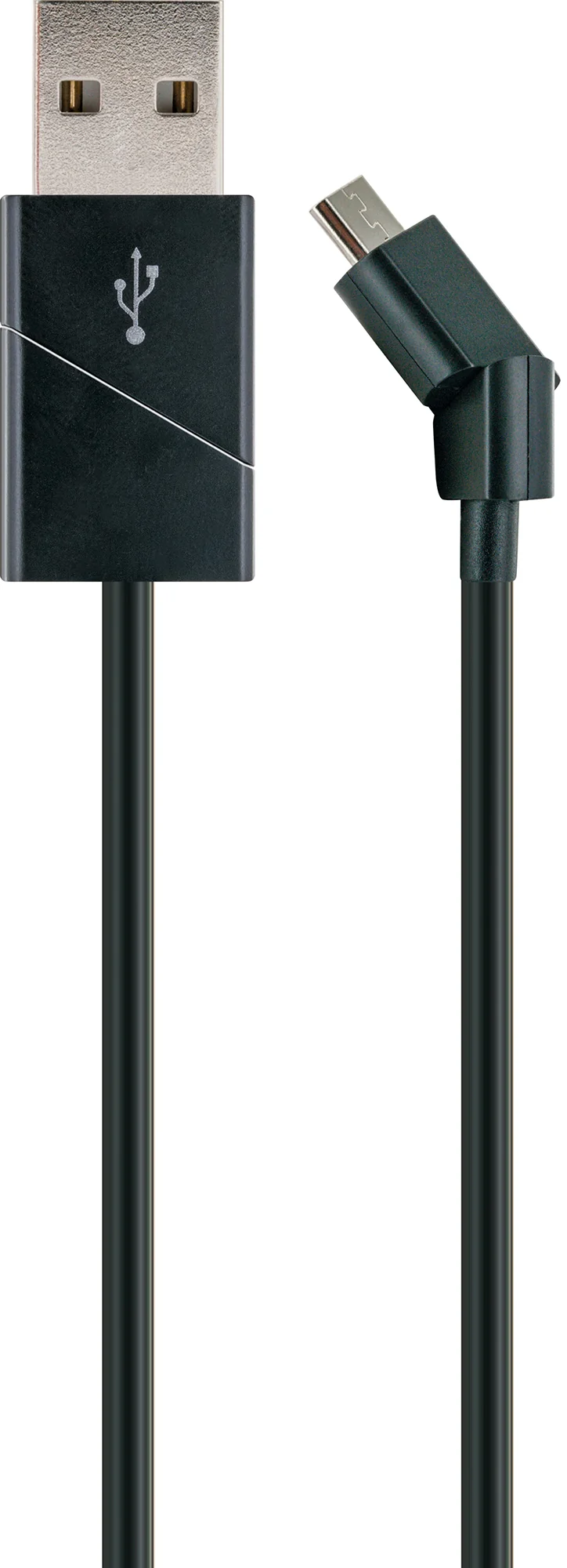 Micro-USB auf USB-A Kabel drehbare Stecker 1,2 m