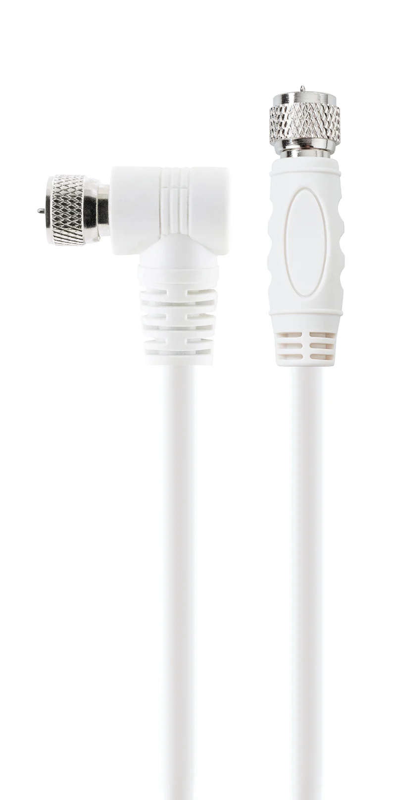 SAT-Anschlusskabel mit F-Winkelstecker 1,5 - 3 m 110 dB