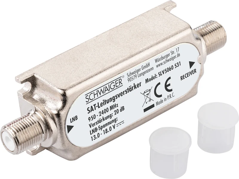SAT-Leitungsverstärker 20dB