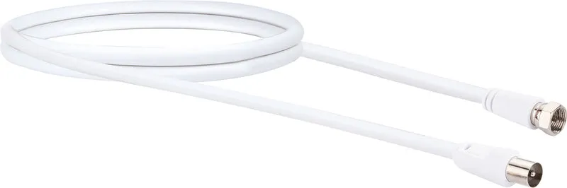 Adapterkabel F- auf IEC-Stecker 1,5 - 3 m 75 dB