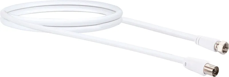 Adapterkabel F-Stecker auf IEC-Buchse 1,5/3 m 75 dB
