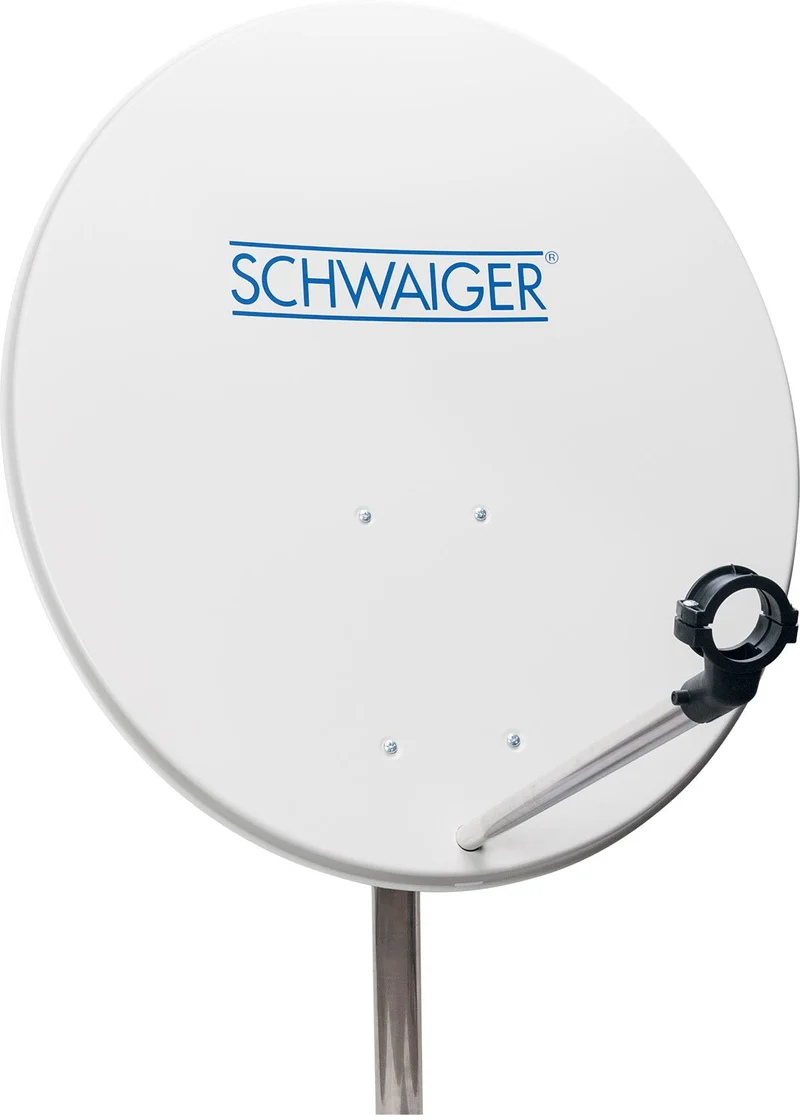 Satellitenschüssel Stahl Hellgrau 72 cm