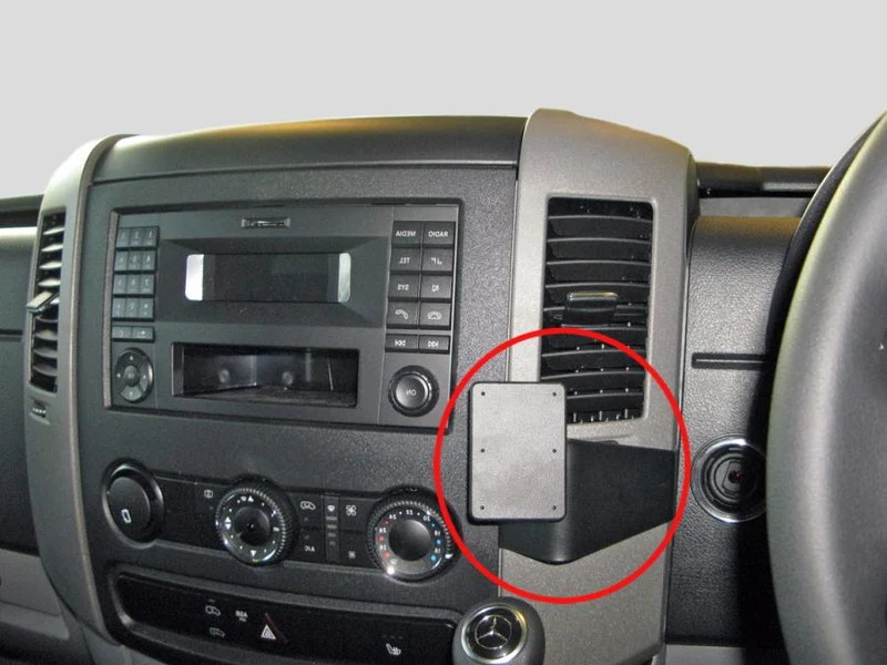 ProClip Fahrzeughalter für Rechtslenker 655280 - Mittelbefestigung, niedrig - Mercedes Benz Sprinter 07-18