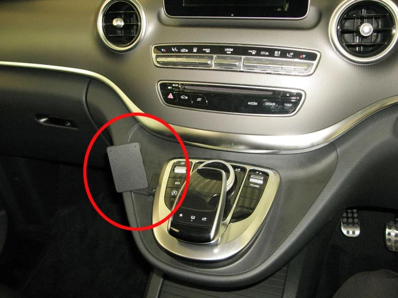 ProClip Fahrzeughalter für Rechtslenker 655279 - Winkelbefestigung - Mercedes Benz V-Klasse 16-24