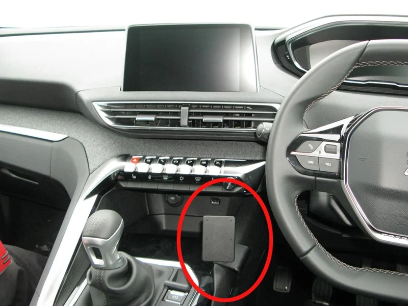 ProClip Fahrzeughalter für Rechtslenker 655275 - Winkelbefestigung, niedrig - Peugeot 5008 SUV 18., Peugeot 3008 17-18