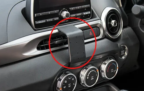 ProClip Fahrzeughalter für Rechtslenker 655268 - Mittelbefestigung - Fiat 124 Spider 17-22