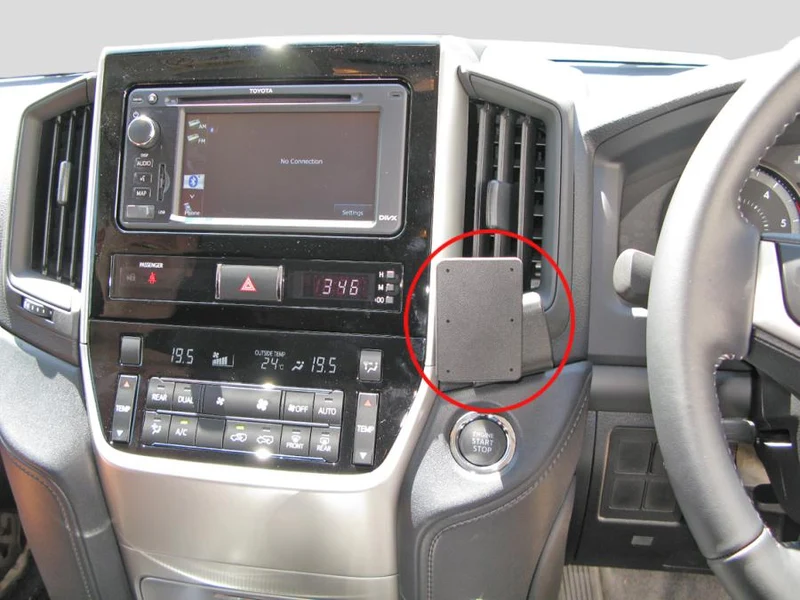 ProClip Fahrzeughalter für Rechtslenker 655177 - Mittelbefestigung - Toyota LandCruiser 200 16-21