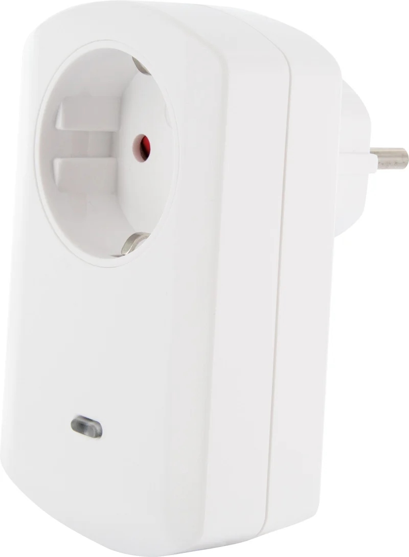 Steckdosenadapter Typ F fernsteuerbar mit Dimmfunktion