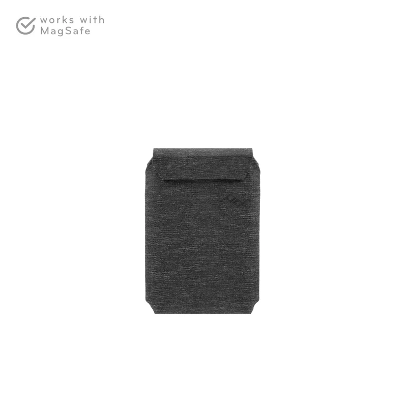 Mobile Wallet | Slim Wallet | Charcoal | Fabric | PD Certified