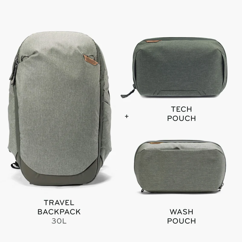 30L Travel Backpack + Bundle 1 | Sage