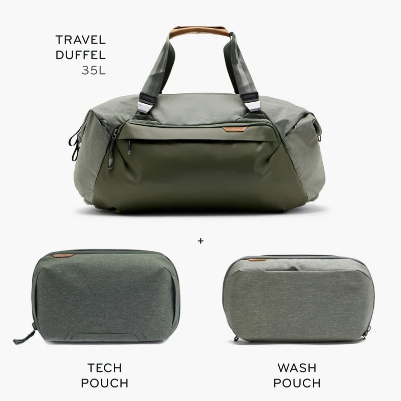 35L Travel Duffel + Bundle 2 | Sage