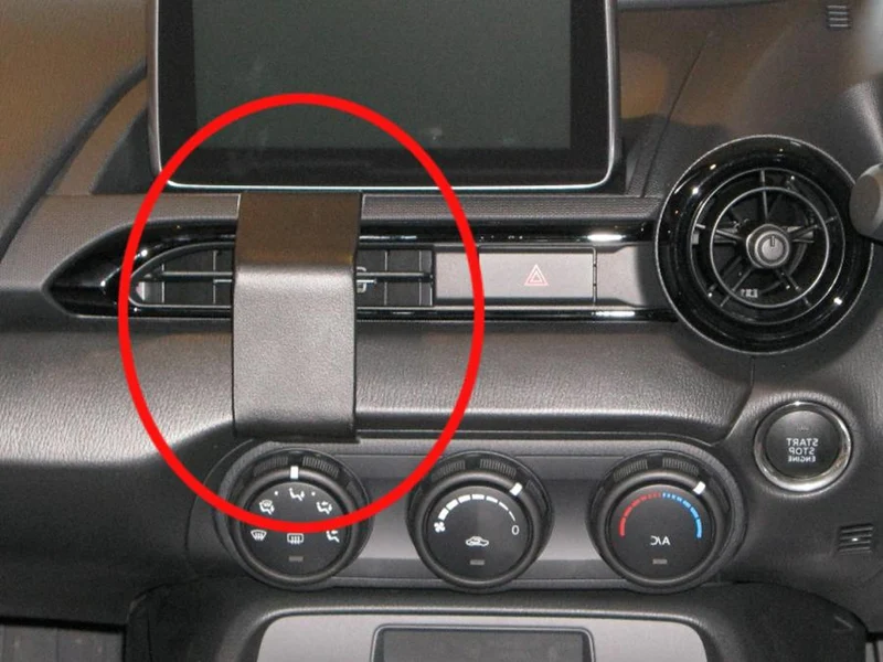 ProClip Fahrzeughalter für Rechtslenker 655172 - Mittelbefestigung - Mazda MX-5 16-24, Mazda Miata 16-24