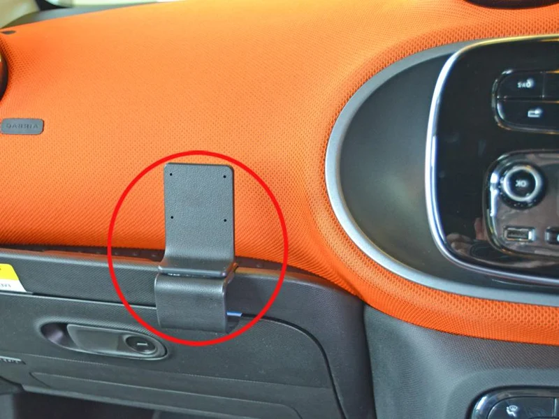 ProClip Fahrzeughalter für Rechtslenker 655171 - Winkelbefestigung - Smart ForTwo 15-24