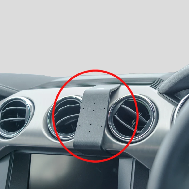 ProClip Fahrzeughalter für Rechtslenker 655096 - Mittelbefestigung- NICHT für Kohlefaserverkleidung und Bang Olufsen Stereoanlage - Ford Mustang 15-23