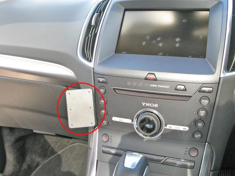 ProClip Fahrzeughalter für Rechtslenker 655146 - Winkelbefestigung - Ford S-Max 16-22, Ford Galaxy 16-22