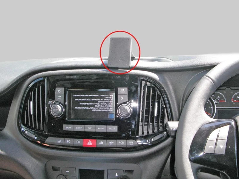 ProClip Fahrzeughalter für Rechtslenker 655129 - Mittelbefestigung - Fiat Doblò 16-22