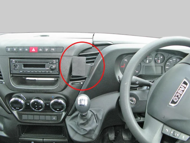 ProClip Fahrzeughalter für Rechtslenker 655089 - Mittelbefestigung - Iveco Daily 15-26, Iveco Daily 15-25
