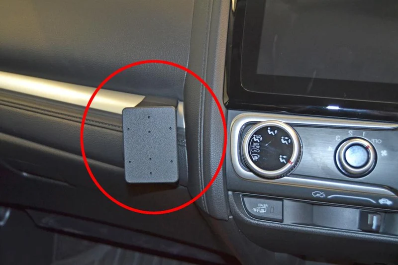 ProClip Fahrzeughalter für Rechtslenker 655056 - Winkelbefestigung- NICHT für Trend, NICHT für Komfort - Honda Jazz 15-20