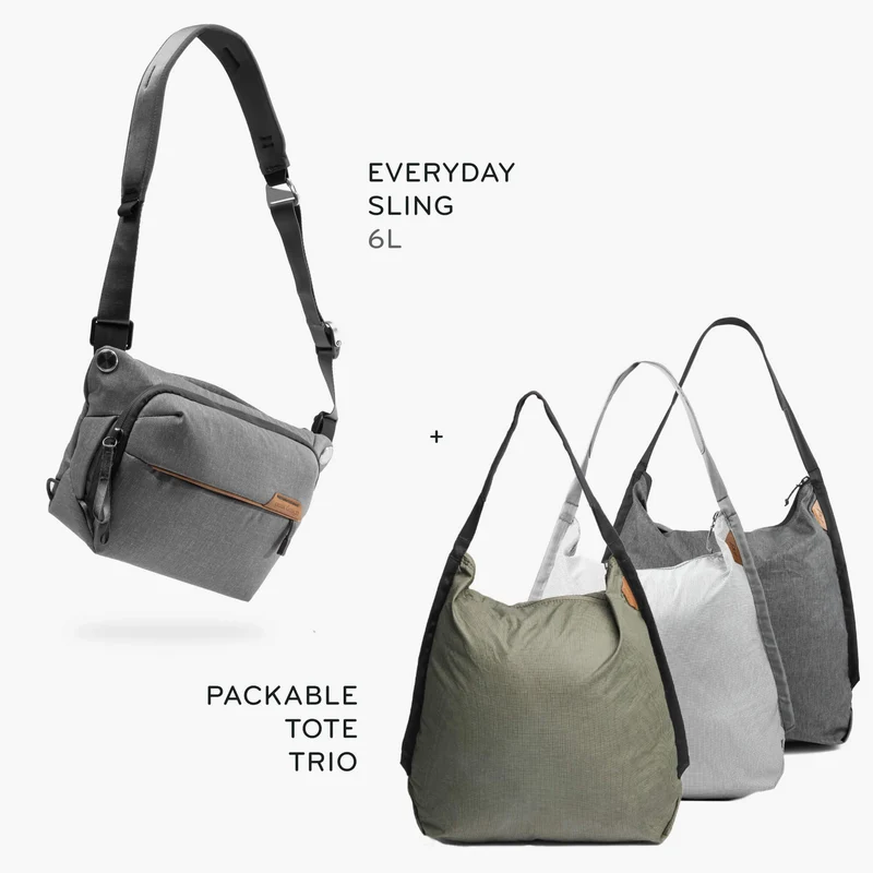 6L Everyday Sling + Bundle 1 | Ash