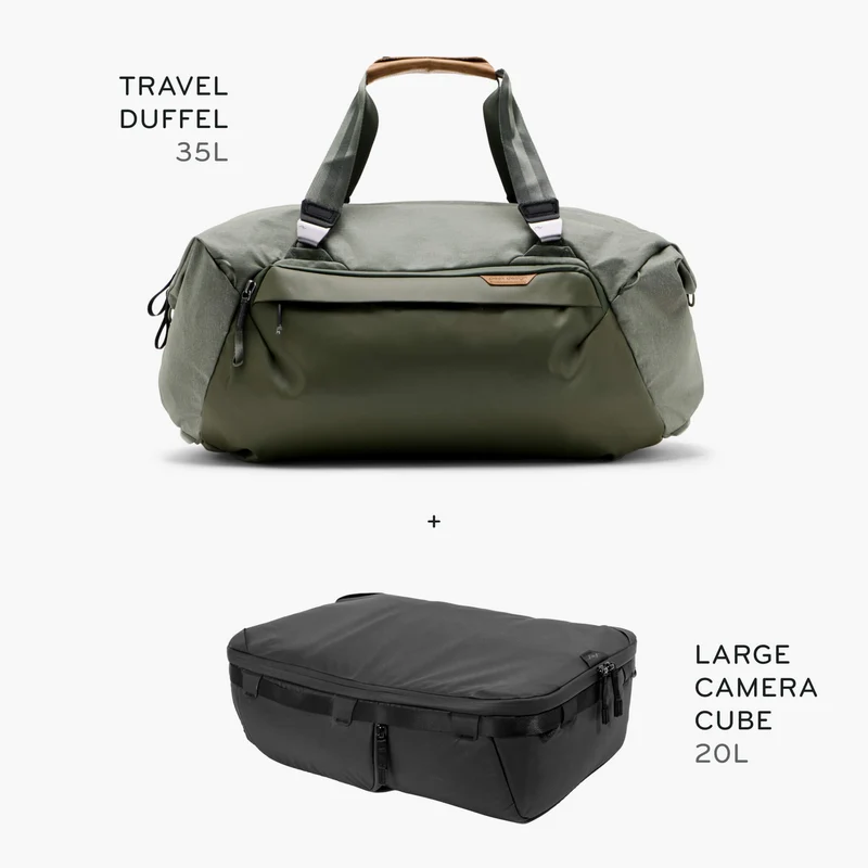35L Travel Duffel + Bundle 1 | Sage