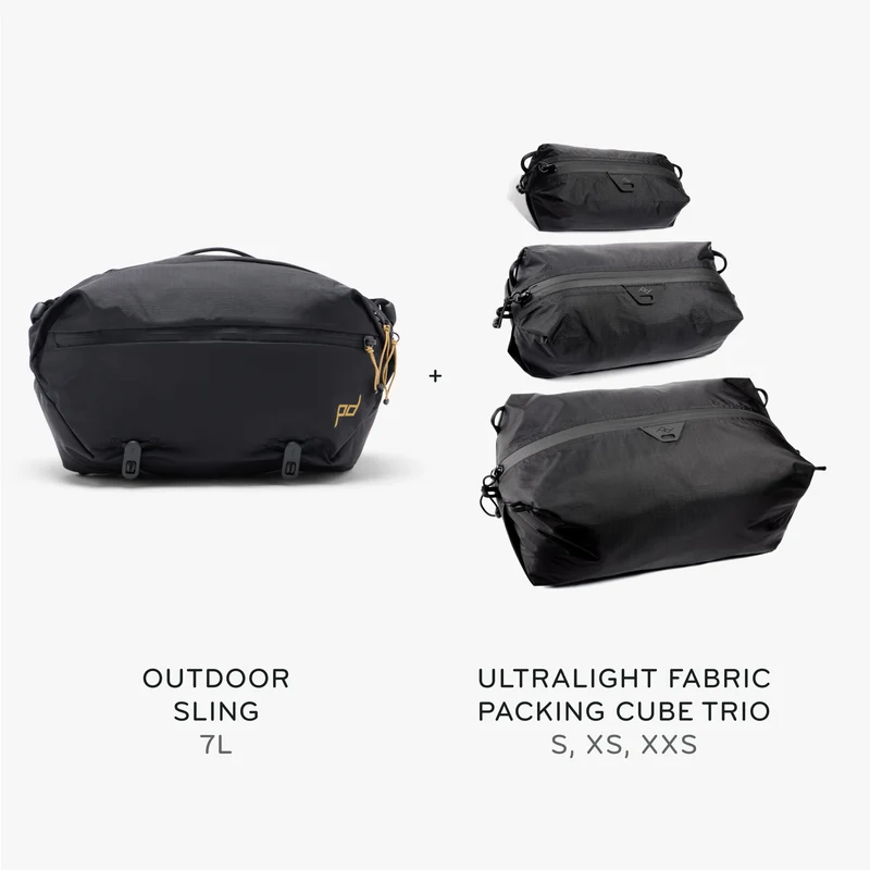 7L Outdoor Sling + Bundle 2 | Black