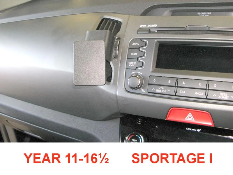 ProClip Fahrzeughalter für Rechtslenker 654558 - Winkelbefestigung - Kia Sportage 11-16½