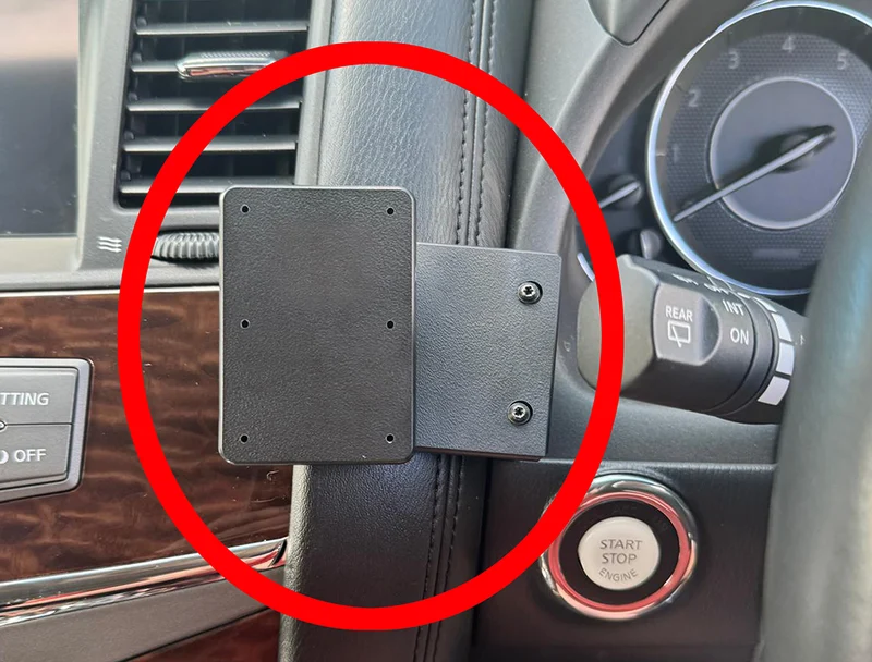 ProClip Fahrzeughalter für Rechtslenker 654535 - Mittelbefestigung - Nissan Patrol 11-19