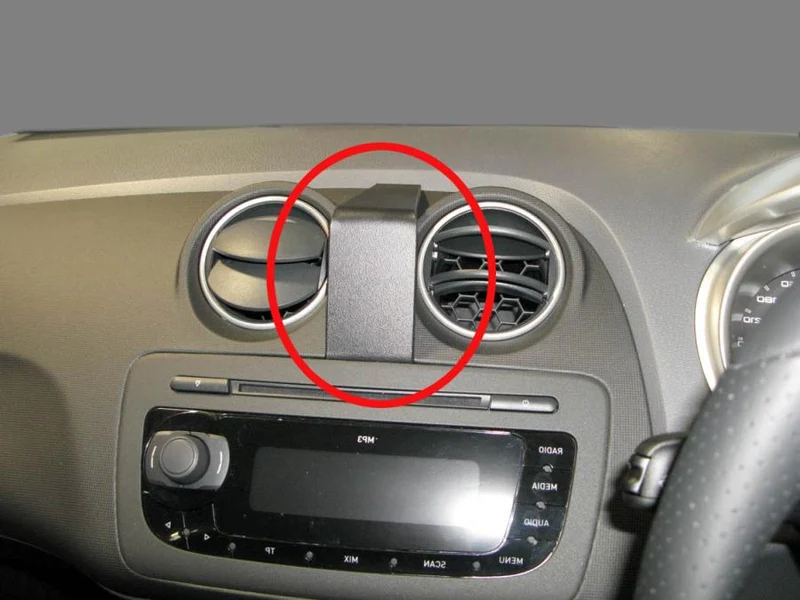 ProClip Fahrzeughalter für Rechtslenker 654271 - Mittelbefestigung - Seat Ibiza 09-17