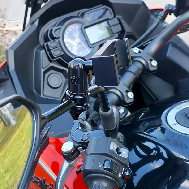 Motorcycle Mirror Phone Mount