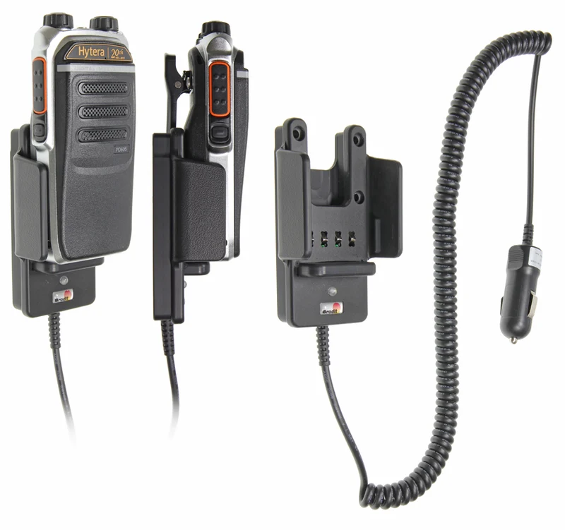 Gerätehalter 512774 mit Ladefunktion - für Funkgeräte - Hytera PD505, Hytera PD605, Hytera PD565
