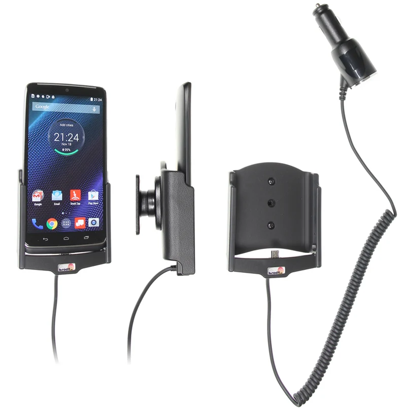 Gerätehalter 512687 mit Ladefunktion - für Smartphones - Motorola Droid Turbo