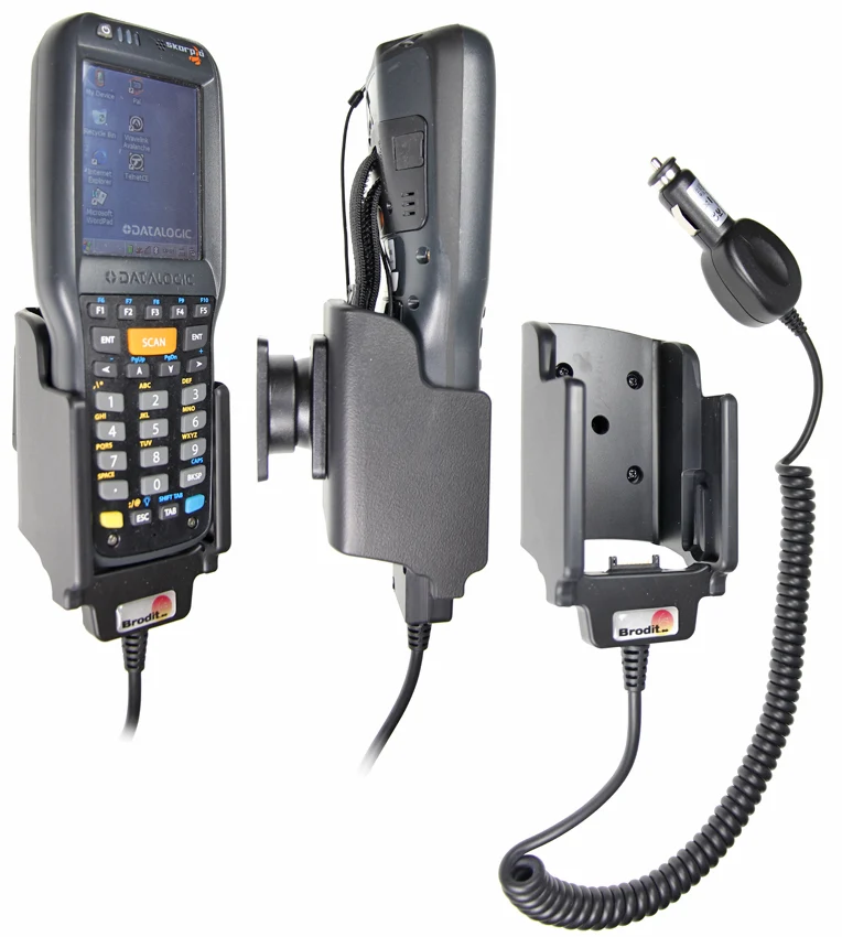 Gerätehalter 512568 mit Ladefunktion - für Rugged Devices - Datalogic Skorpio X3, Datalogic Skorpio X4