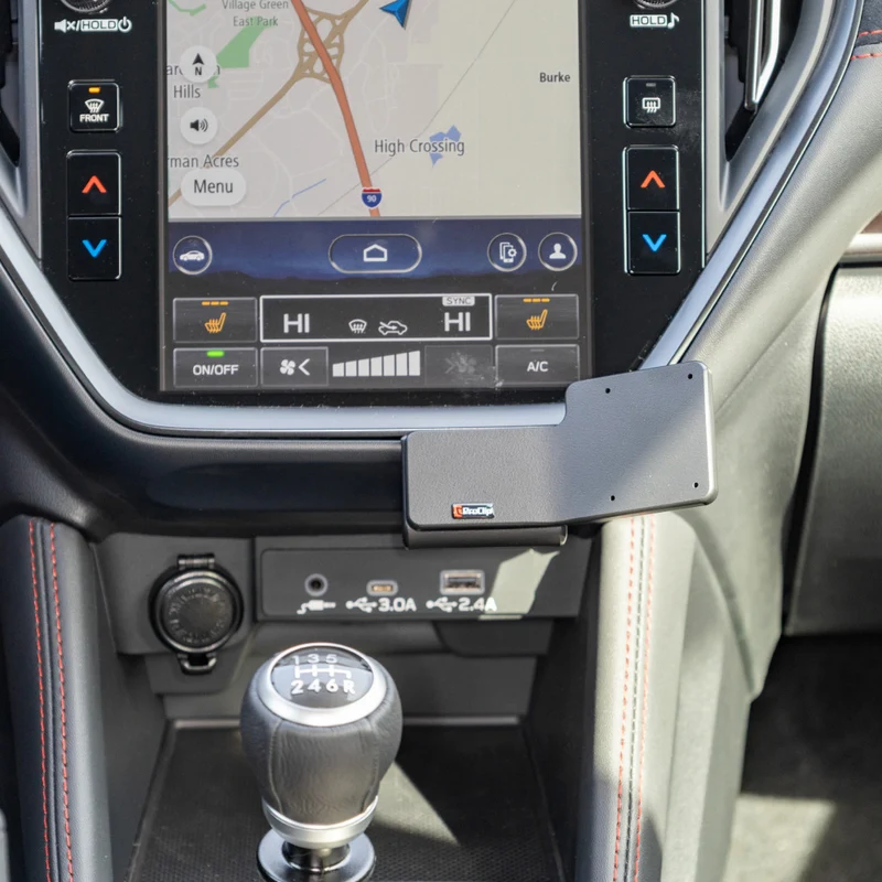 Low Center Dash Mount for Subaru WRX - Manual Shift
