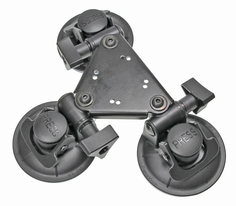 Saugnapfhalterung 215675 Triple-Saugnapfhalterung mit AMPS-Platte. Gewicht 459g.