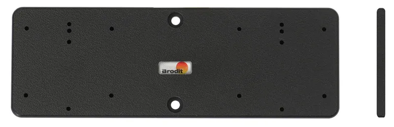 Montageplatte 213053 Erweiterung-Platte, 145x50x5 mm. Mit vorgebohrten AMPS-Löchern.
