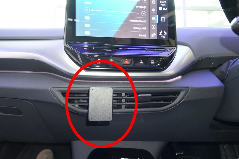 ProClip Fahrzeughalter für Rechtslenker 655666 - Mittelbefestigung - Volkswagen ID.4 21-26, Volkswagen ID.5 23-26, Volkswagen ID.5 23-25 und weitere