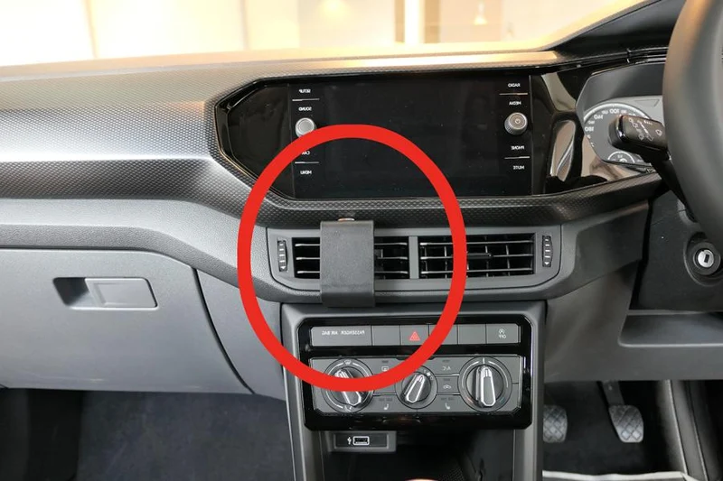 ProClip Fahrzeughalter für Rechtslenker 655509 - Mittelbefestigung - Volkswagen T-Cross 19-25, Volkswagen T-cross 19-24